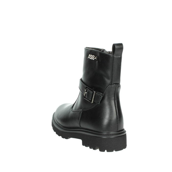 ASSO Bambine e ragazze Stivaletti bassi AG-16644 Nero
