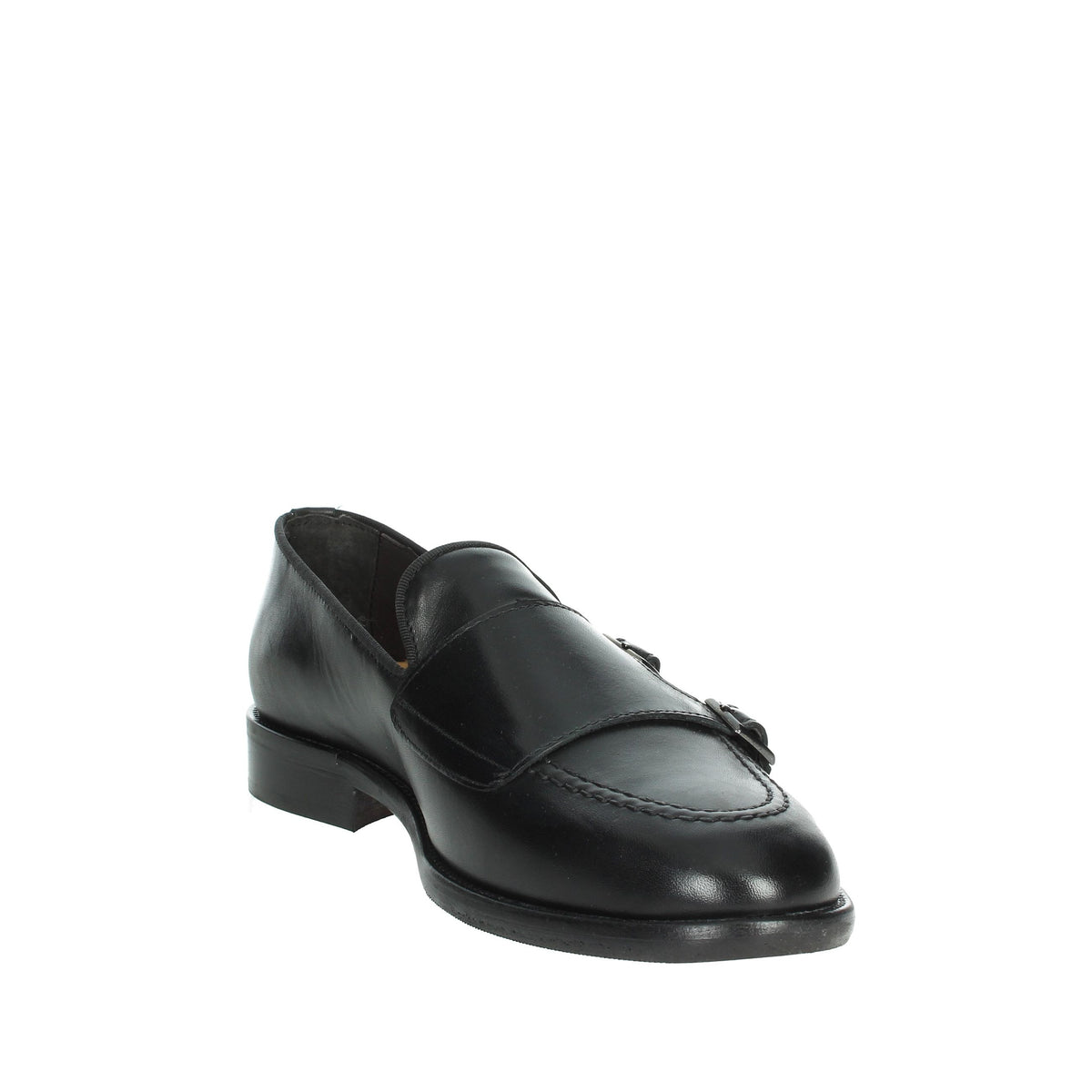 EXTON Uomo Mocassino 163 Nero