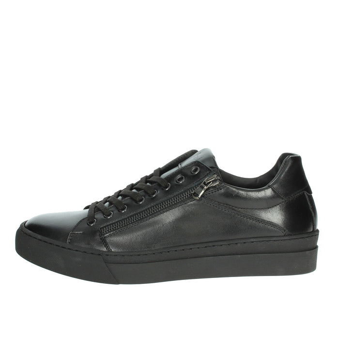KEBO Uomo Sneakers bassa LN9102 Nero