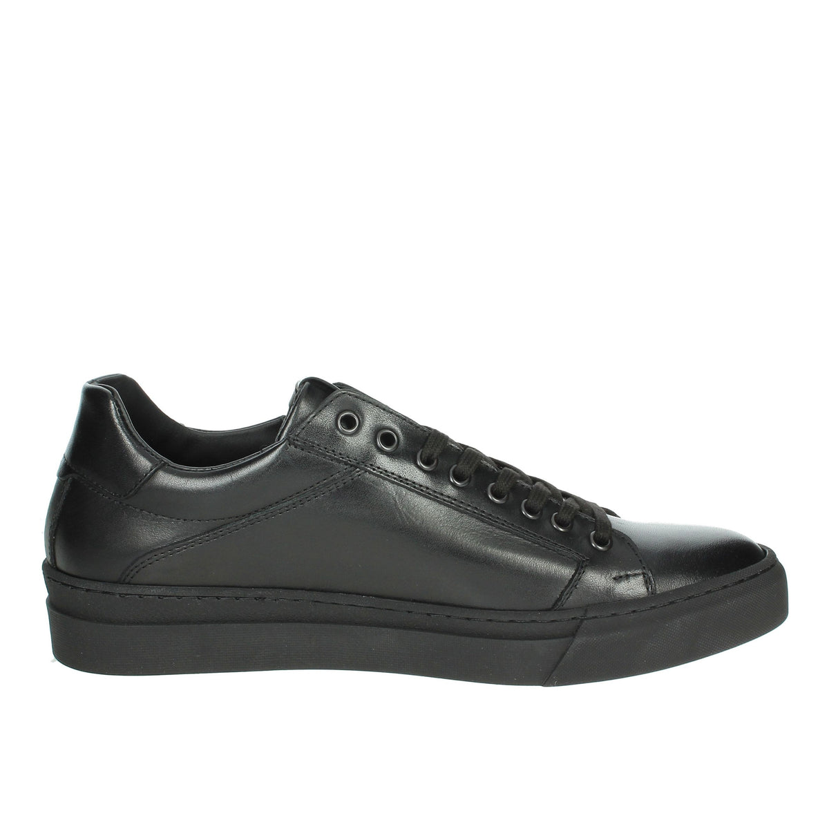 KEBO Uomo Sneakers bassa LN9102 Nero