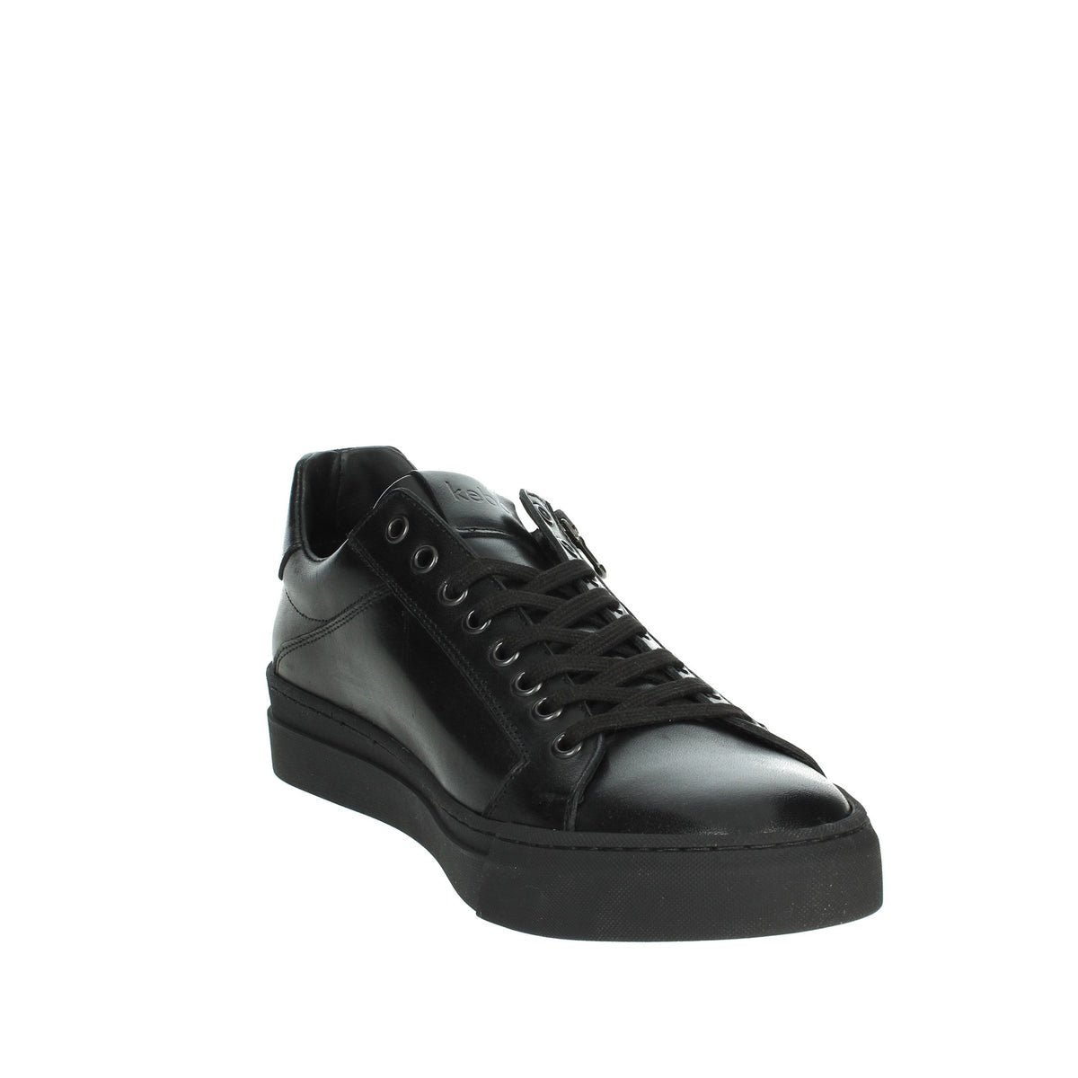 KEBO Uomo Sneakers bassa LN9102 Nero