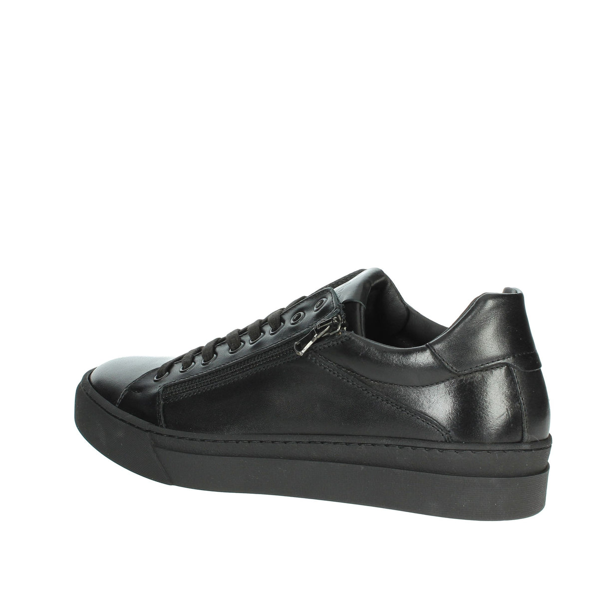 KEBO Uomo Sneakers bassa LN9102 Nero