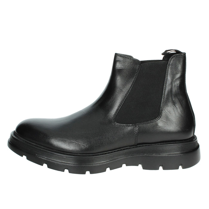 KEBO Uomo Mezzo stivaletto BM6020 Nero