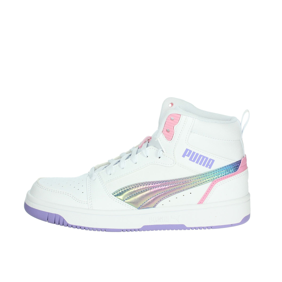Puma Bambine e ragazze Sneakers alta 398725 Bianco/Glicine