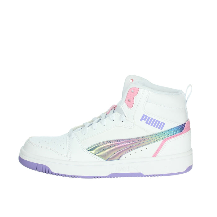 Puma Bambine e ragazze Sneakers alta 398725 Bianco/Glicine
