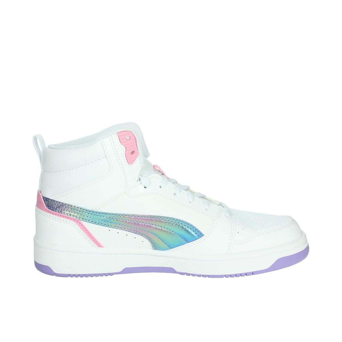 Puma Bambine e ragazze Sneakers alta 398725 Bianco/Glicine