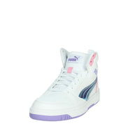 Puma Bambine e ragazze Sneakers alta 398725 Bianco/Glicine