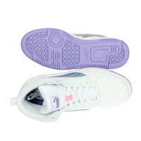 Puma Bambine e ragazze Sneakers alta 398725 Bianco/Glicine