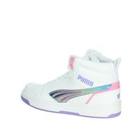 Puma Bambine e ragazze Sneakers alta 398725 Bianco/Glicine