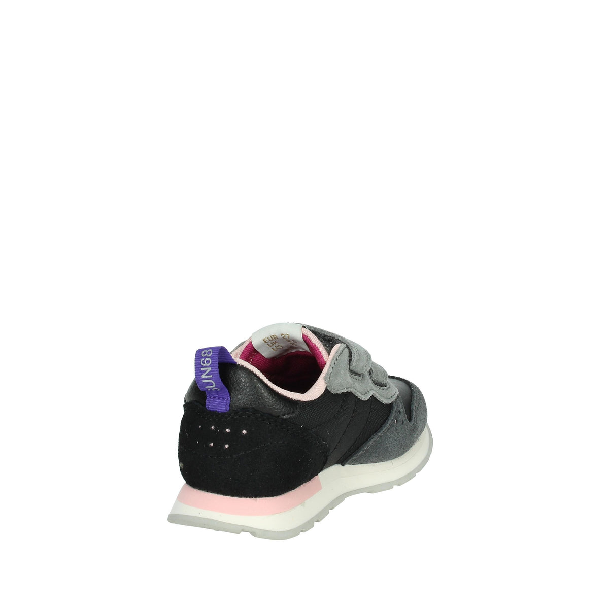 SUN68 Bambine e ragazze Sneakers bassa Z44409B Nero/Grigio