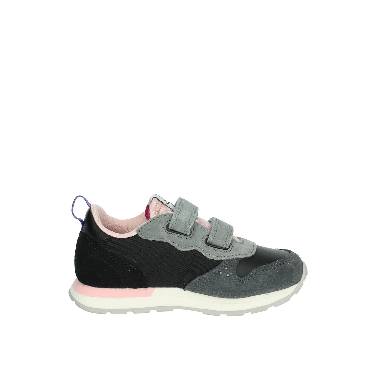 SUN68 Bambine e ragazze Sneakers bassa Z44409B Nero/Grigio