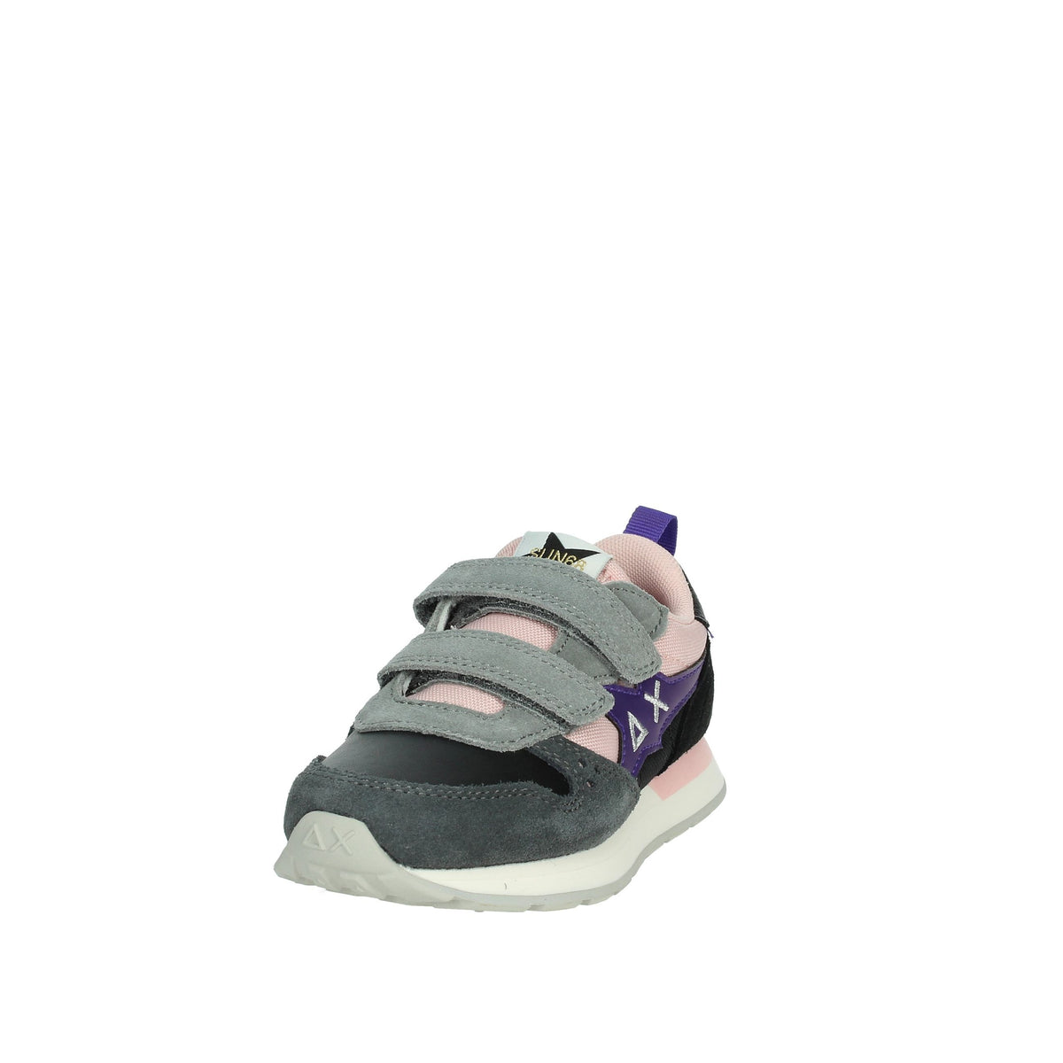 SUN68 Bambine e ragazze Sneakers bassa Z44409B Nero/Grigio