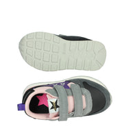 SUN68 Bambine e ragazze Sneakers bassa Z44409B Nero/Grigio