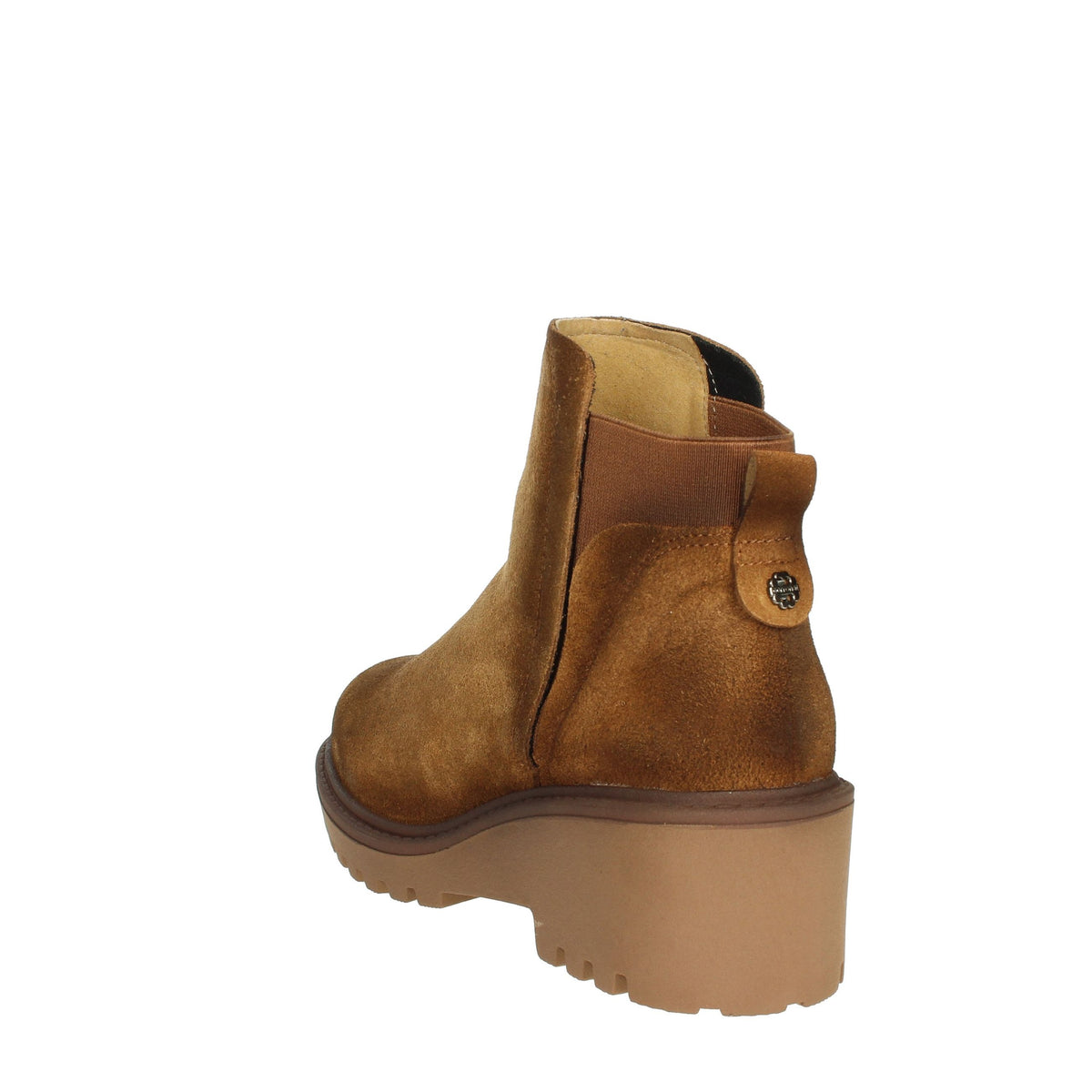 PORRONET Donna Stivaletti zeppa 4663 Cuoio