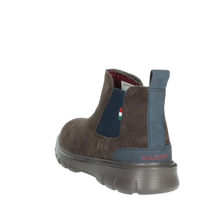 MARINA MILITARE Uomo Mezzo stivaletto MM983 Marrone
