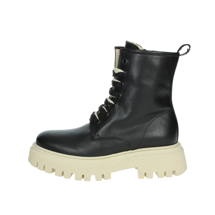 FLORENS Bambine e ragazze Anfibi F4443 Nero