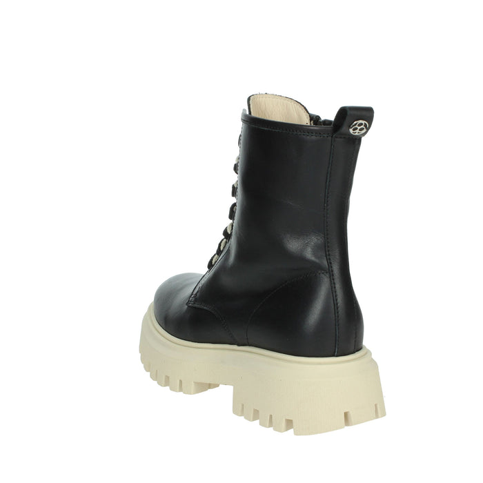 FLORENS Bambine e ragazze Anfibi F4443 Nero