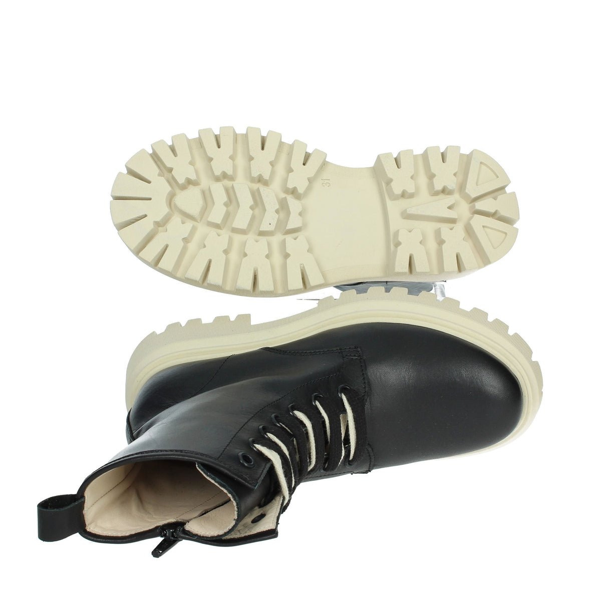 FLORENS Bambine e ragazze Anfibi F4443 Nero