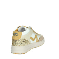 Accademia 72 Donna Sneakers alta AC-034 Beige/Bianco