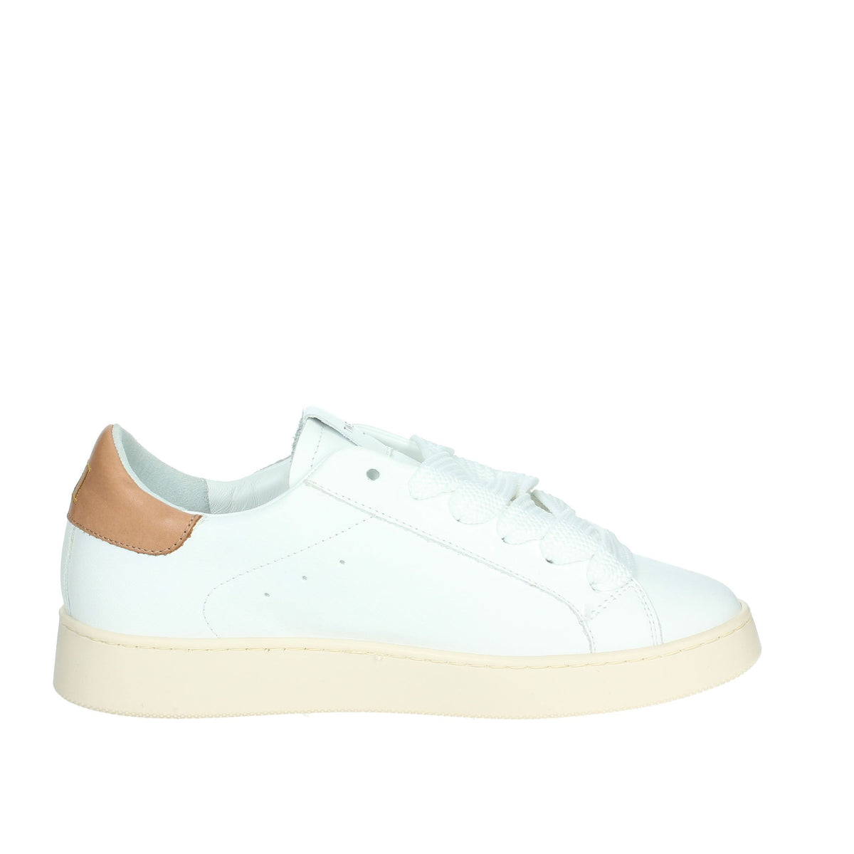 Twelve Donna Sneakers bassa CLASSIC Bianco/Cuoio