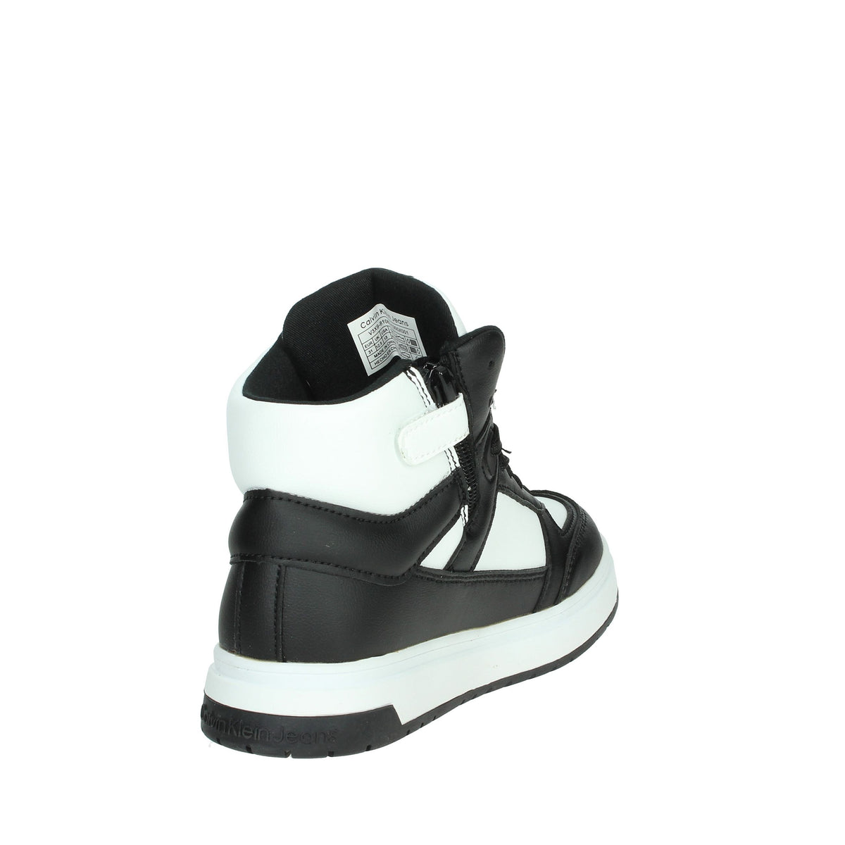 CALVIN KLEIN JEANS Bambini e ragazzi Sneakers alta V3X9-81063-1355 Bianco/Nero