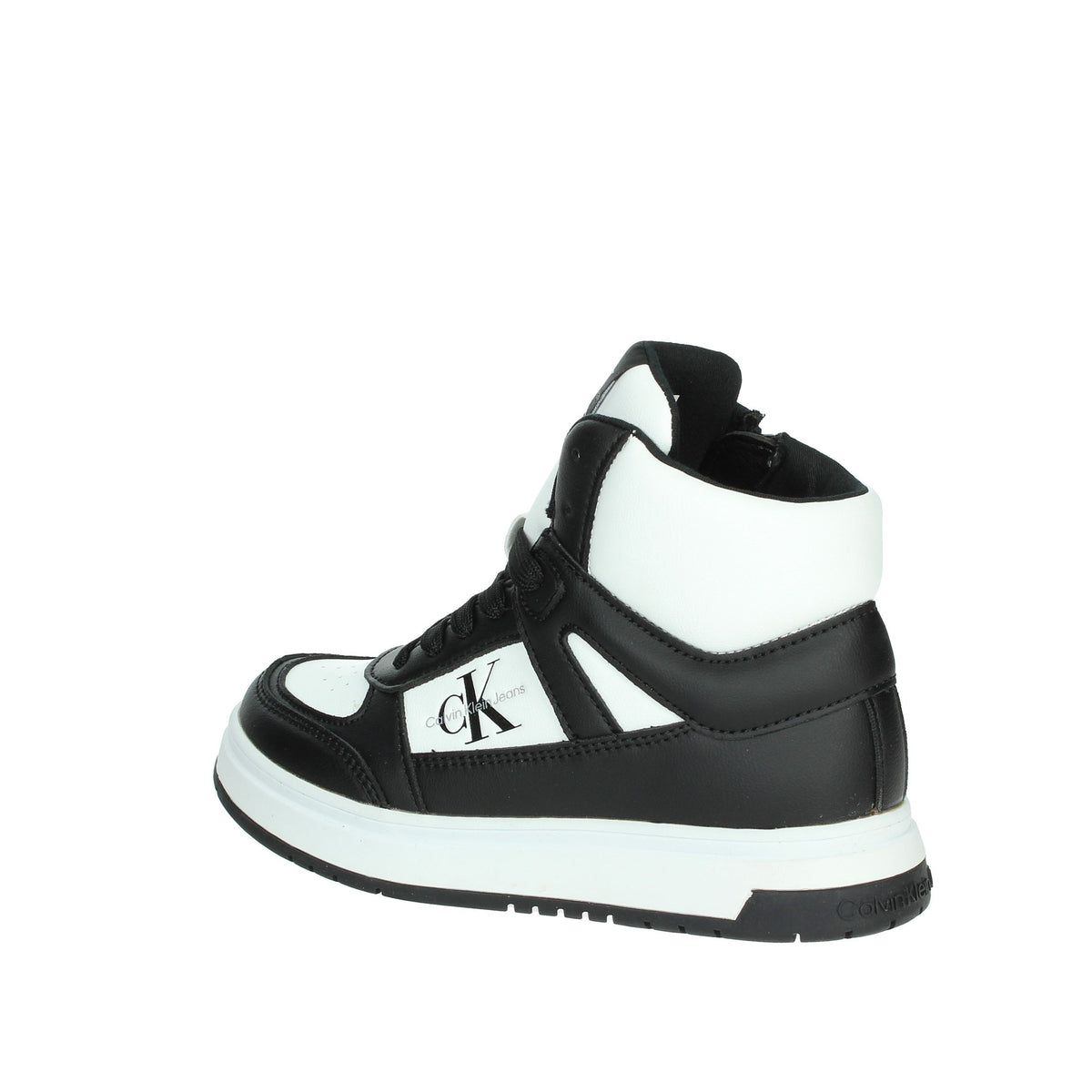 CALVIN KLEIN JEANS Bambini e ragazzi Sneakers alta V3X9-81063-1355 Bianco/Nero