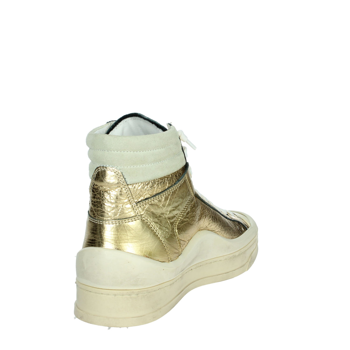 P448 Donna Sneakers alta F23RAIL-W Oro