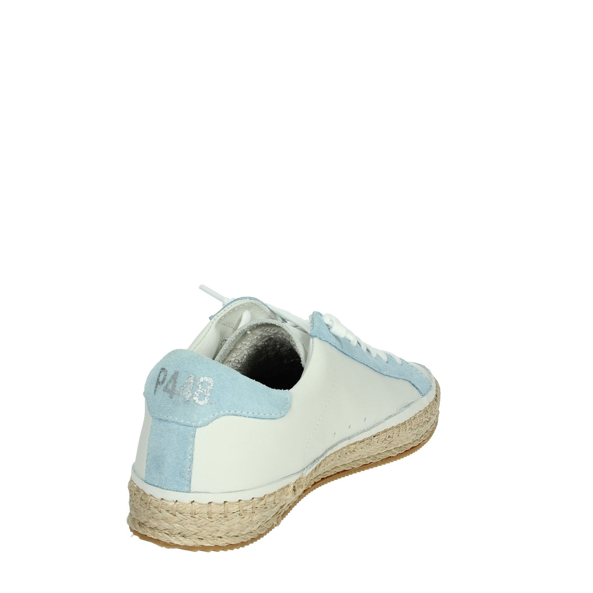 P448 Donna Sneakers bassa S2JOHNCORDA-W Bianco/Celeste