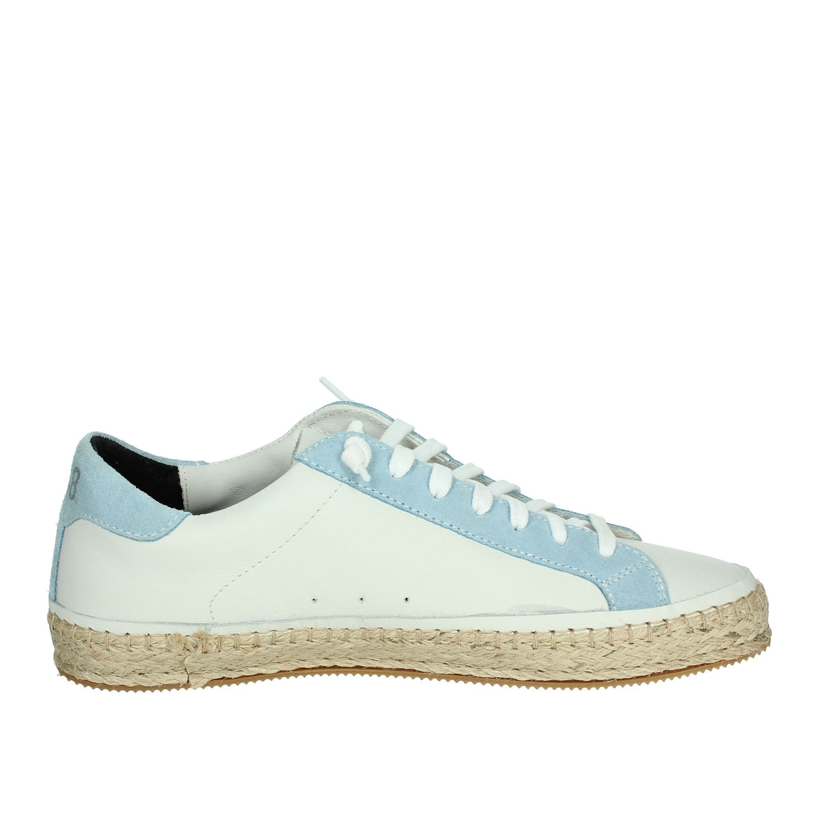 P448 Donna Sneakers bassa S2JOHNCORDA-W Bianco/Celeste
