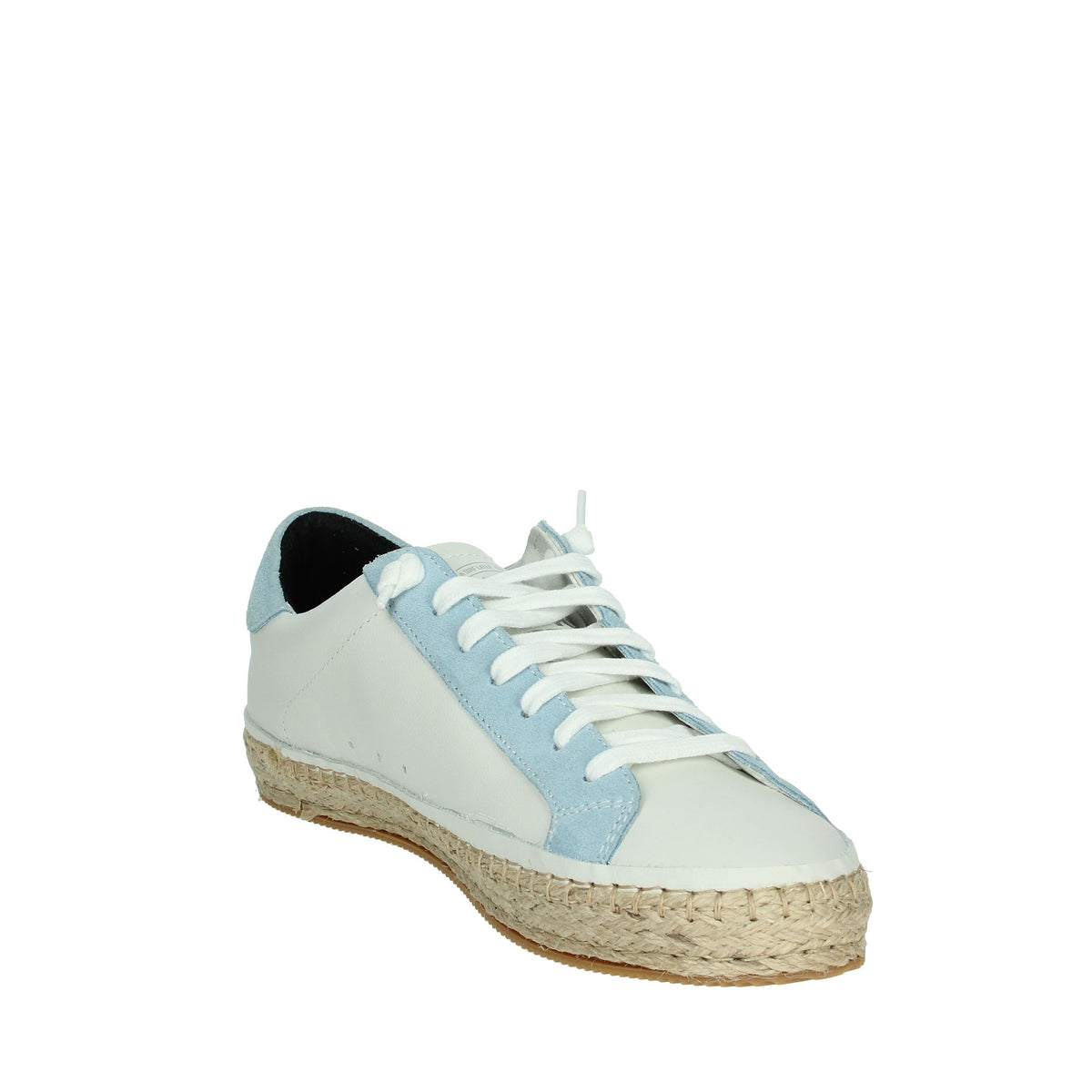 P448 Donna Sneakers bassa S2JOHNCORDA-W Bianco/Celeste