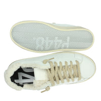 P448 Donna Sneakers bassa F22JOHN-W Bianco