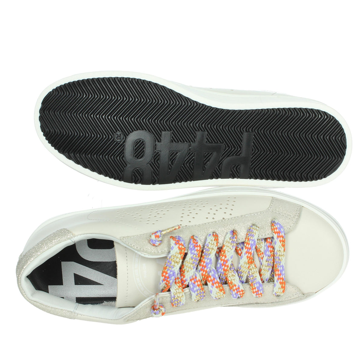 P448 Donna Sneakers bassa S24JOHN-W Beige