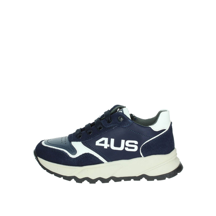 4Us Paciotti Bambini e ragazzi Sneakers bassa 43031 Blu