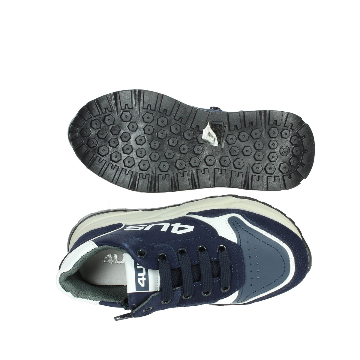 4Us Paciotti Bambini e ragazzi Sneakers bassa 43031 Blu
