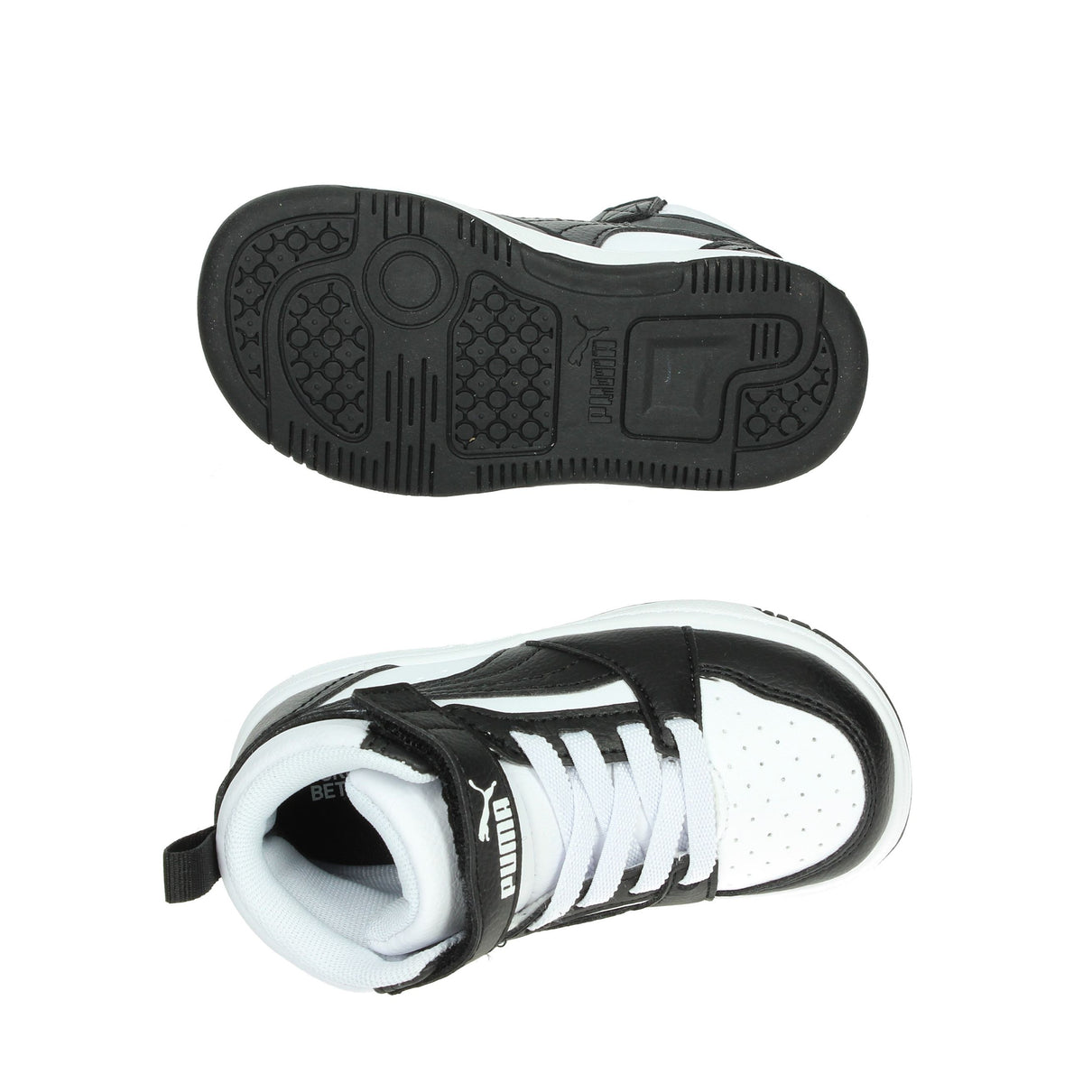 Puma Bambini e ragazzi Sneakers alta 396542 Bianco/Nero