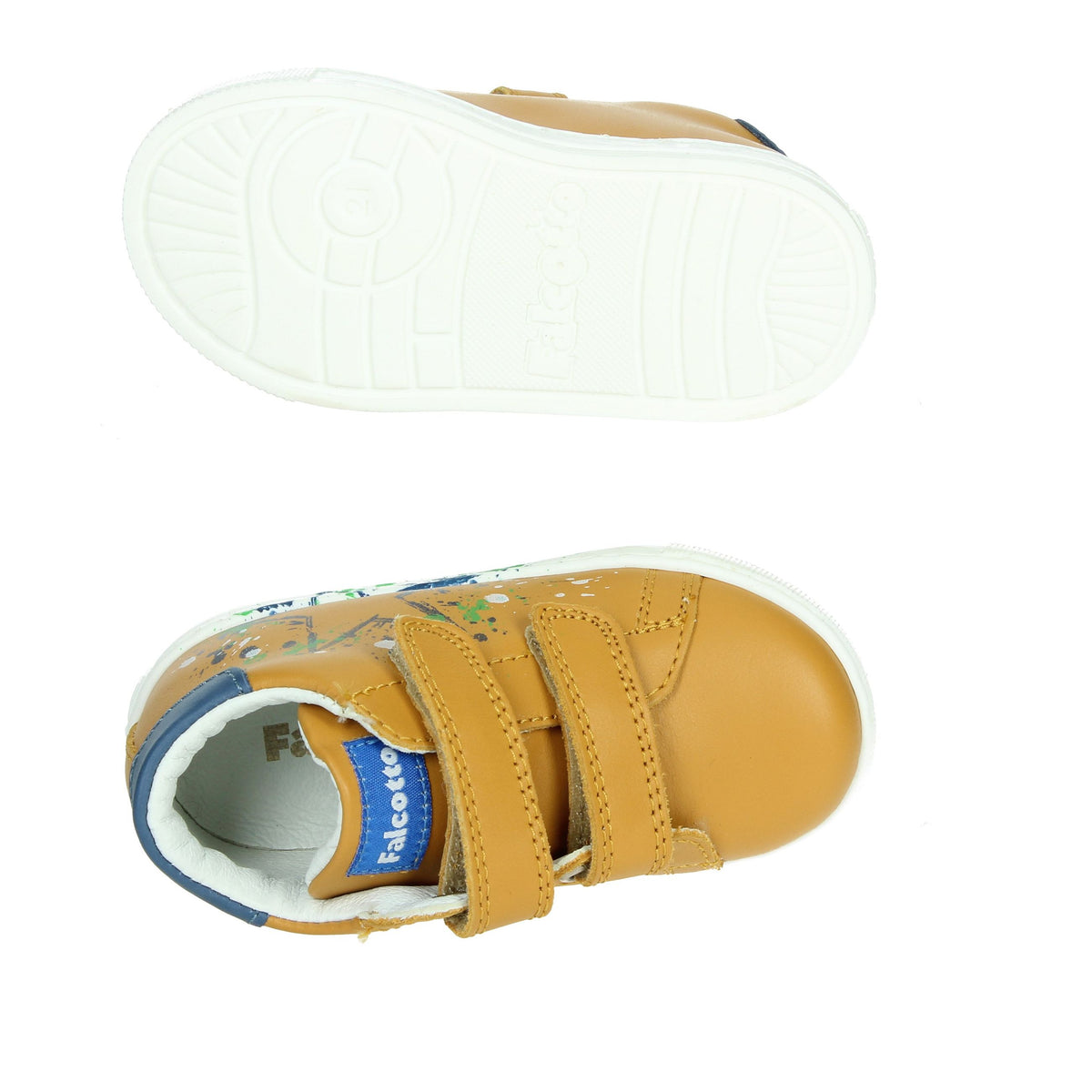 FALCOTTO Bambini e ragazzi Sneakers bassa 0012017618.01.1G39 Senape