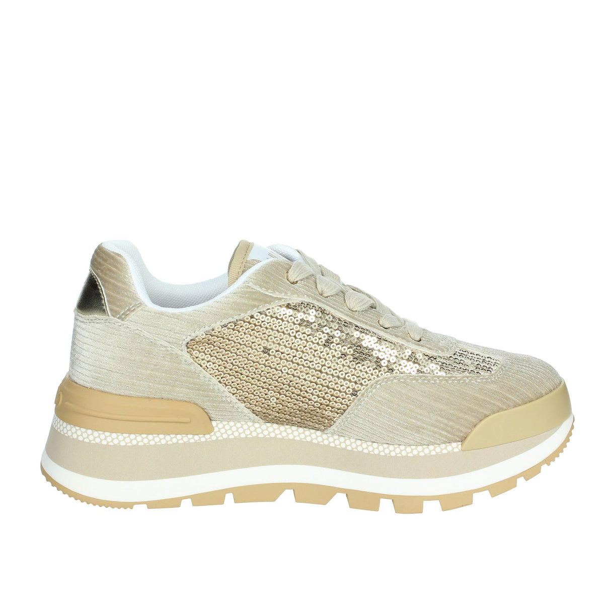 LIU-JO Donna Sneakers bassa AMAZING 23 Taupe