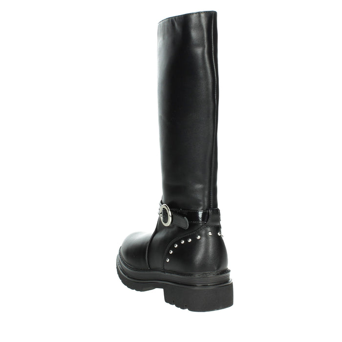 ASSO Bambine e ragazze Stivali AG-16605 Nero
