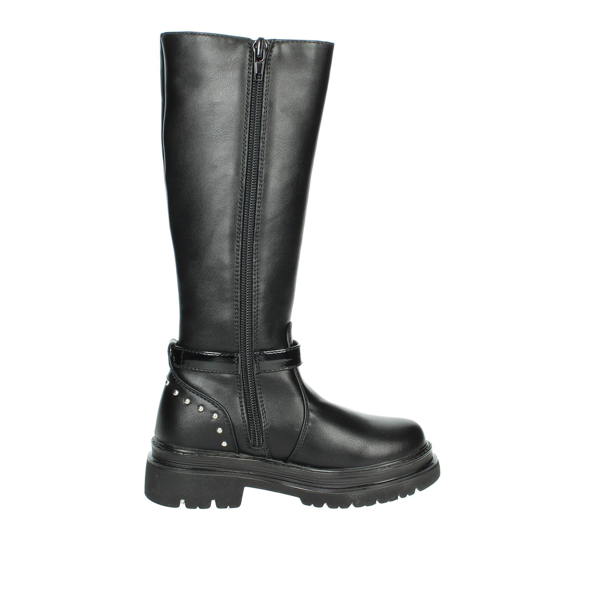 ASSO Bambine e ragazze Stivali AG-16605 Nero