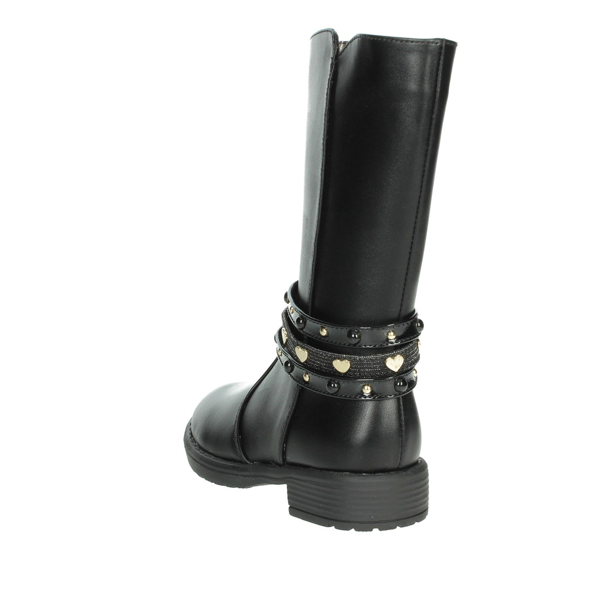 ASSO Bambine e ragazze Stivali AG-16590 Nero