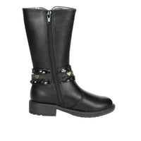 ASSO Bambine e ragazze Stivali AG-16590 Nero