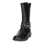 ASSO Bambine e ragazze Stivali AG-16590 Nero