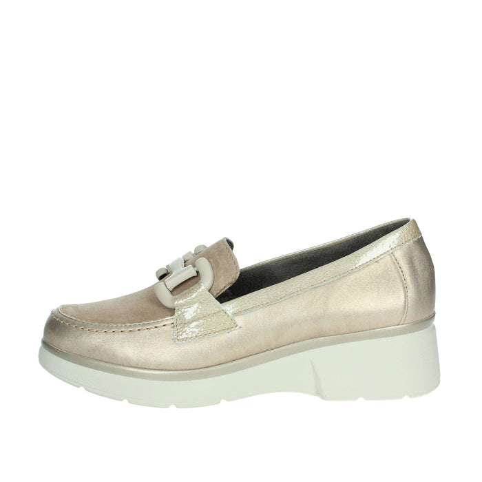 PITILLOS Donna Mocassino 10050 Platino