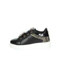ASSO Bambine e ragazze Sneakers bassa AG-16532 Nero/Oro