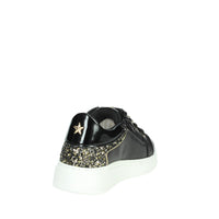 ASSO Bambine e ragazze Sneakers bassa AG-16532 Nero/Oro