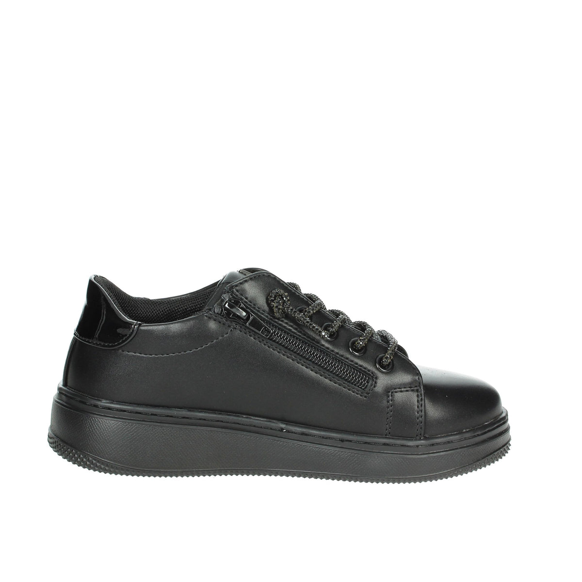ASSO Bambine e ragazze Sneakers bassa AG-16536 Nero