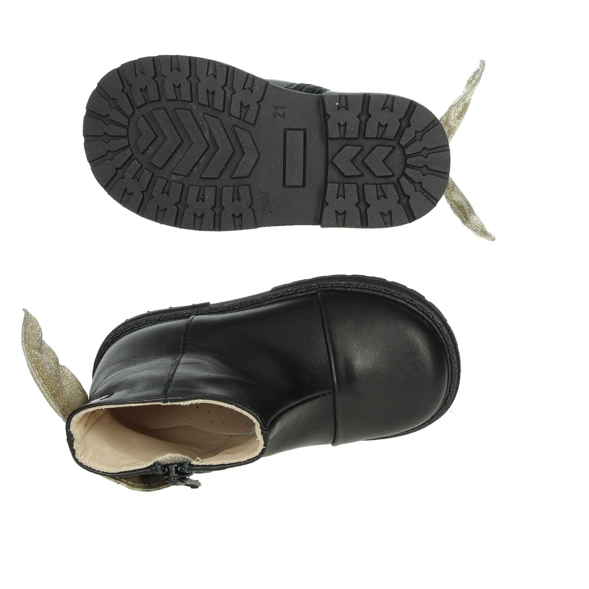 FLORENS Bambine e ragazze Stivaletti bassi E5136 Nero