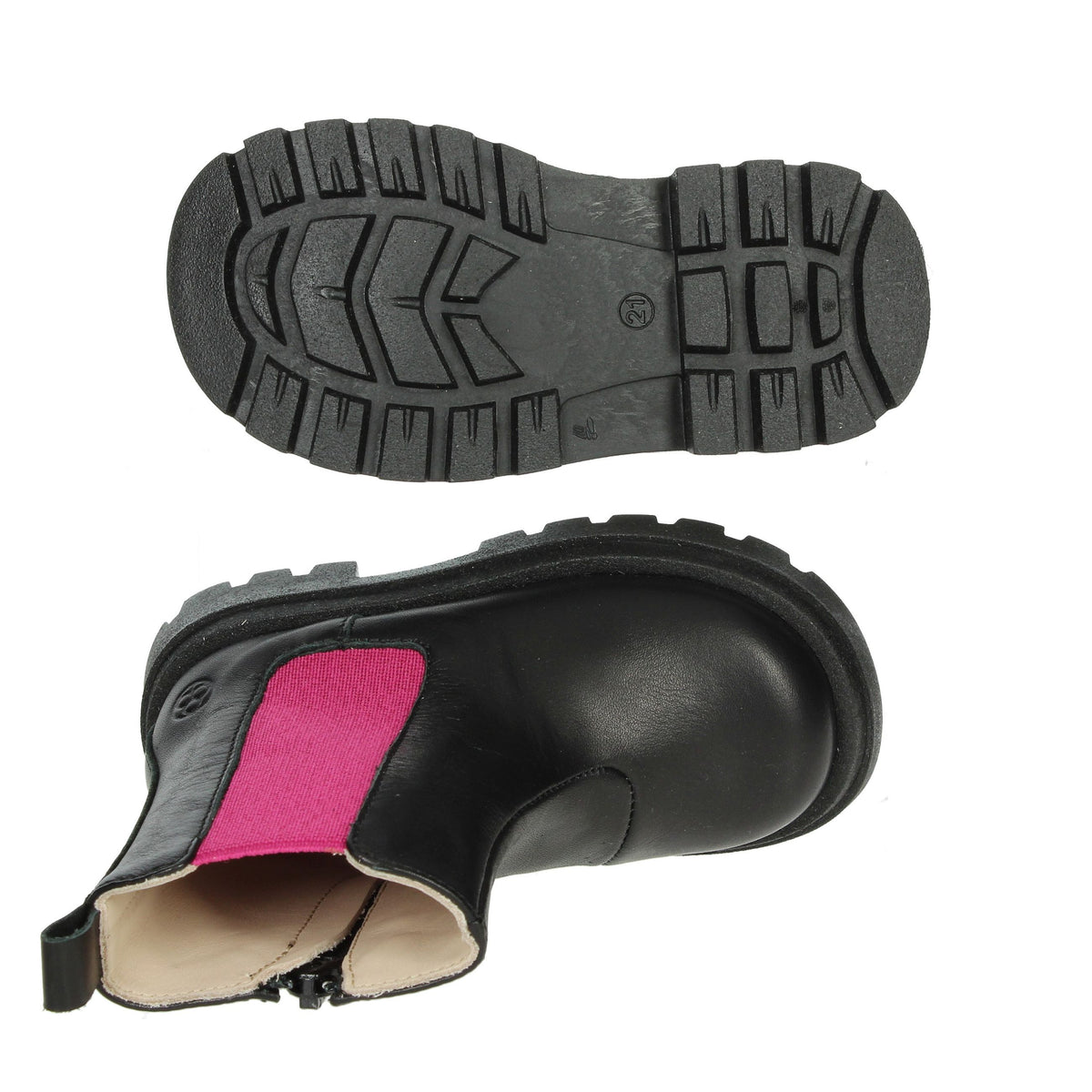 FLORENS Bambine e ragazze Stivaletti bassi E5659 Nero