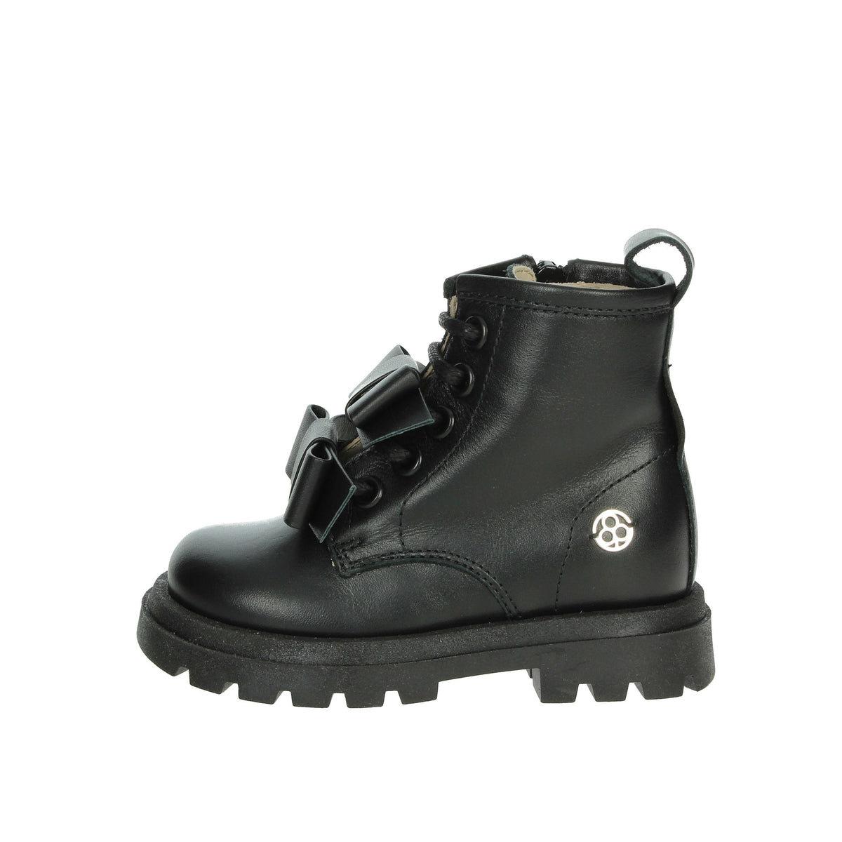 FLORENS Bambine e ragazze Anfibi E5535 Nero