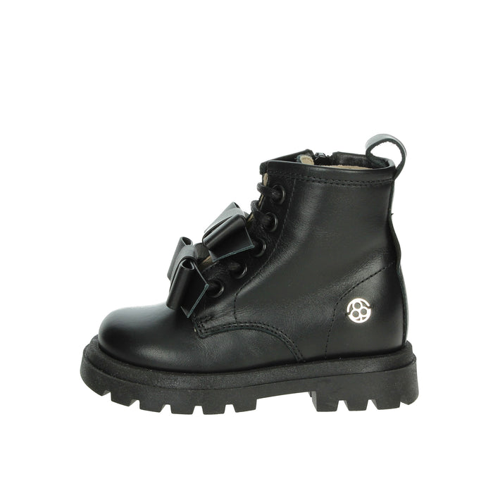 FLORENS Bambine e ragazze Anfibi E5535 Nero